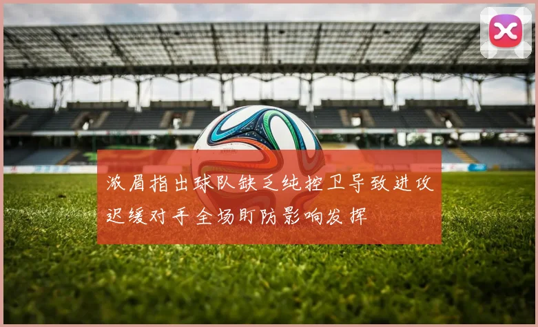 浓眉指出球队缺乏纯控卫导致进攻迟缓对手全场盯防影响发挥