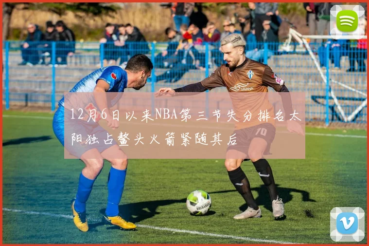 12月6日以来NBA第三节失分排名太阳独占鳌头火箭紧随其后
